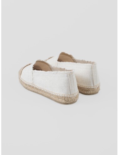 alpargata plana castaner kampala 032 blanco oro mujer - MARFRANC