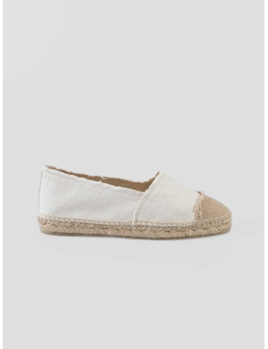 alpargata plana castaner kampala 032 blanco oro mujer - MARFRANC