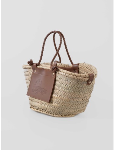 Bolso de mano CASTAÑER 2003 Cuero en rafia y cuero para mujer - MARFRANC