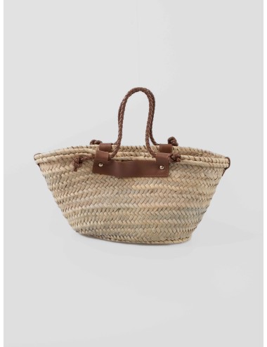 Bolso de mano CASTAÑER 2003 Cuero en rafia y cuero para mujer - MARFRANC