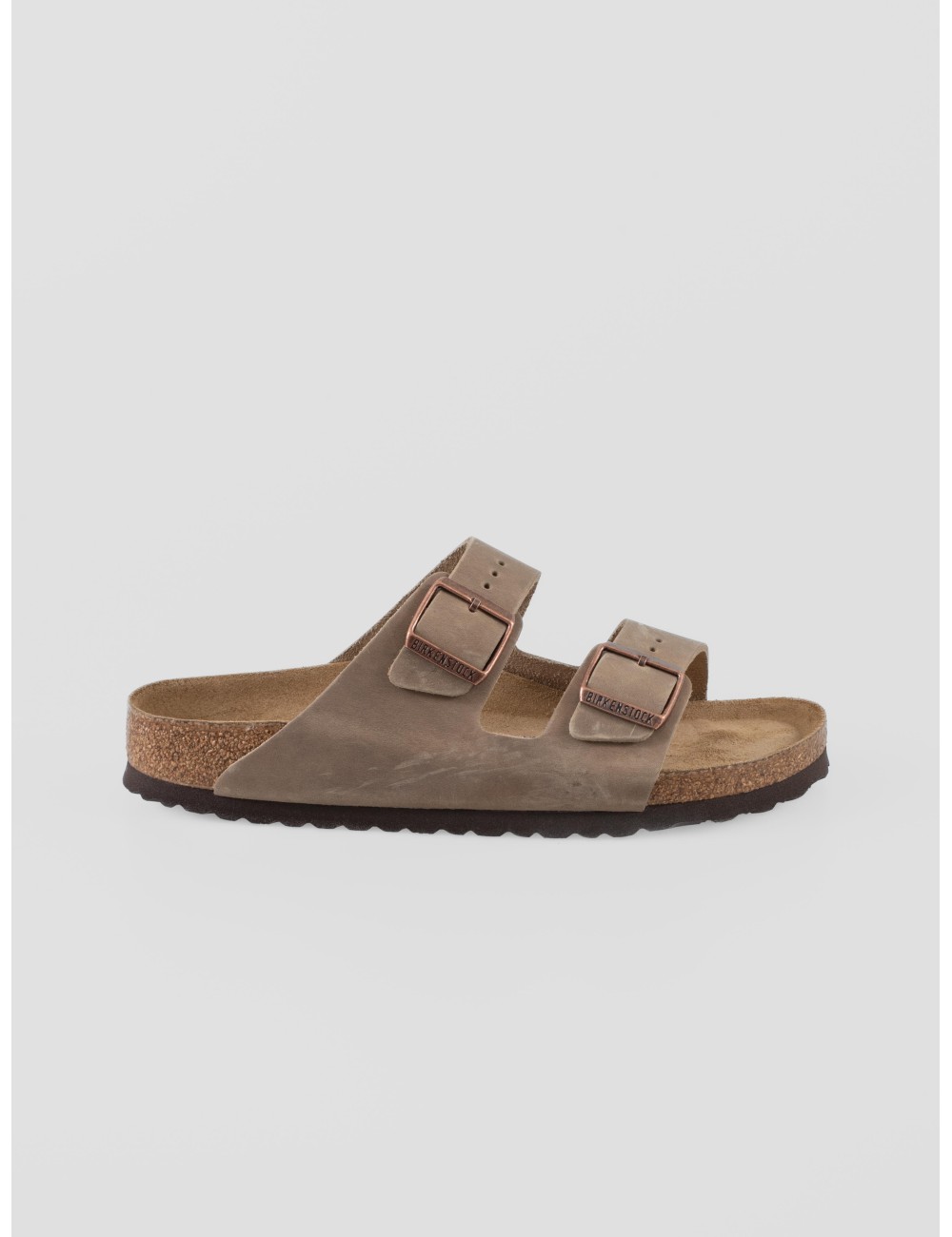 Sandalia Arizona Soft BIRKENSTOCK tabacco brown hombre cuero plantilla blanda - MARFRANC Sandalia Arizona Soft BIRKENSTOCK tabacco brown hombre cuero plantilla blanda - MARFRANC