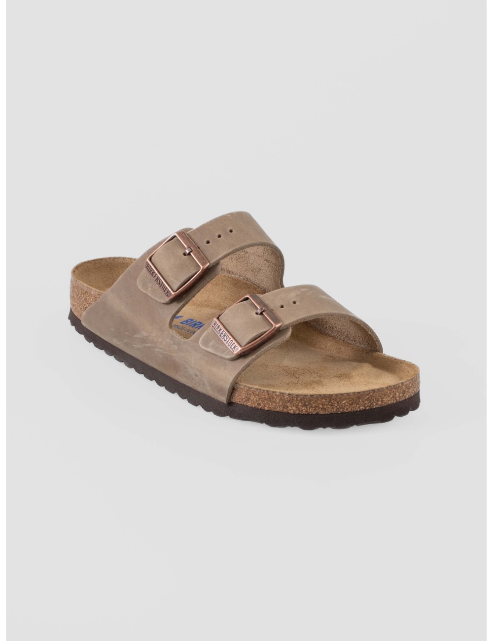 Sandalia Arizona Soft BIRKENSTOCK tabacco brown hombre cuero plantilla blanda - MARFRANC Sandalia Arizona Soft BIRKENSTOCK tabacco brown hombre cuero plantilla blanda - MARFRANC