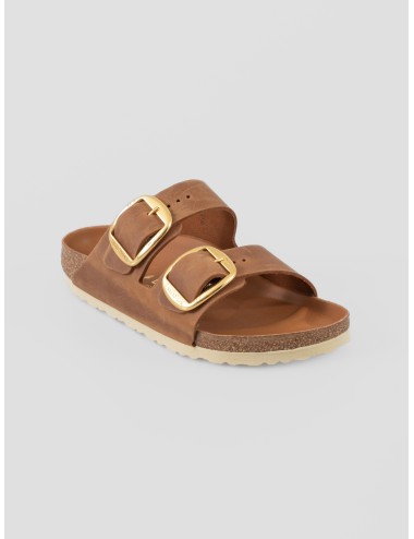 sandalias cognac Birkenstock Arizona Big mujer cuero - MARFRANC