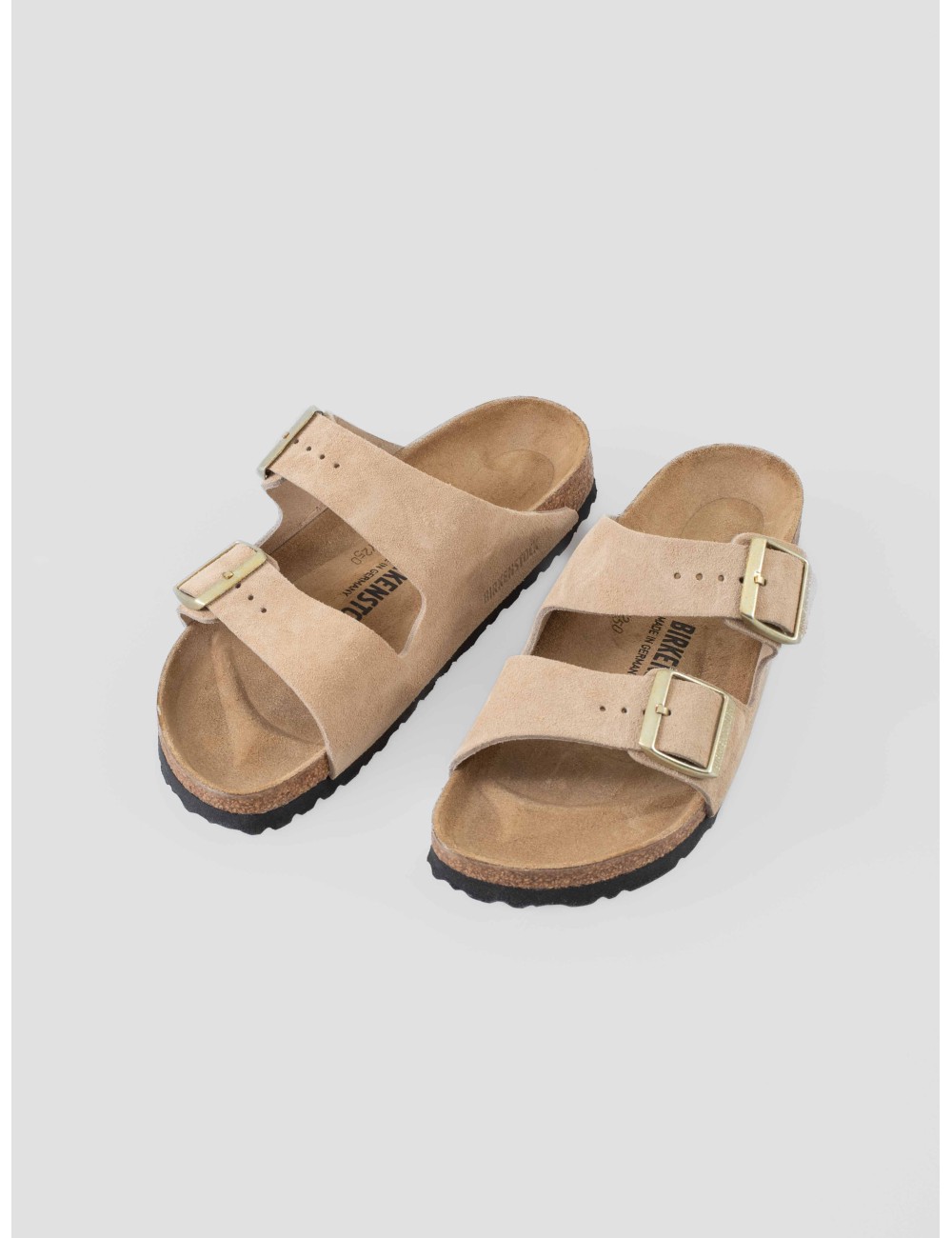 Sandalias Birkenstock Arizona Suede Sandcastle mujer piel ante - MARFRANC Sandalias Birkenstock Arizona Suede Sandcastle mujer piel ante - MARFRANC