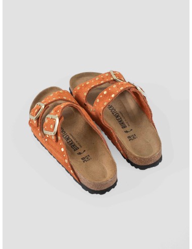 Sandalia Birkenstock Arizona dark rust mujer piel MARFRANC