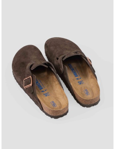 Sandalia Boston Soft Mocha Birkenstock de cuero para hombre - MARFRANC