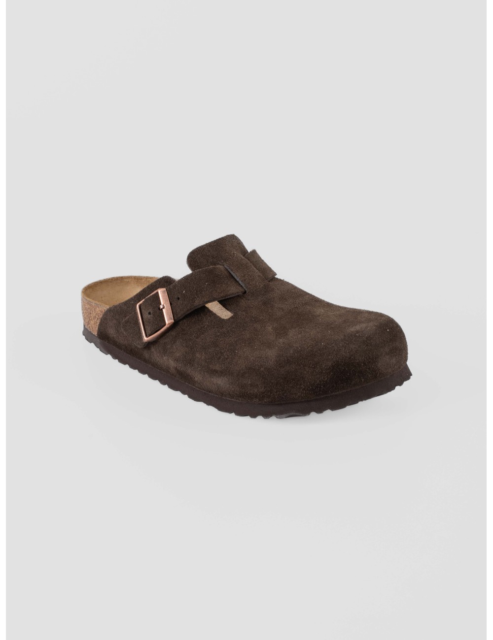 Sandalia Boston Soft Mocha Birkenstock de cuero para hombre - MARFRANC Sandalia Boston Soft Mocha Birkenstock de cuero para hombre - MARFRANC