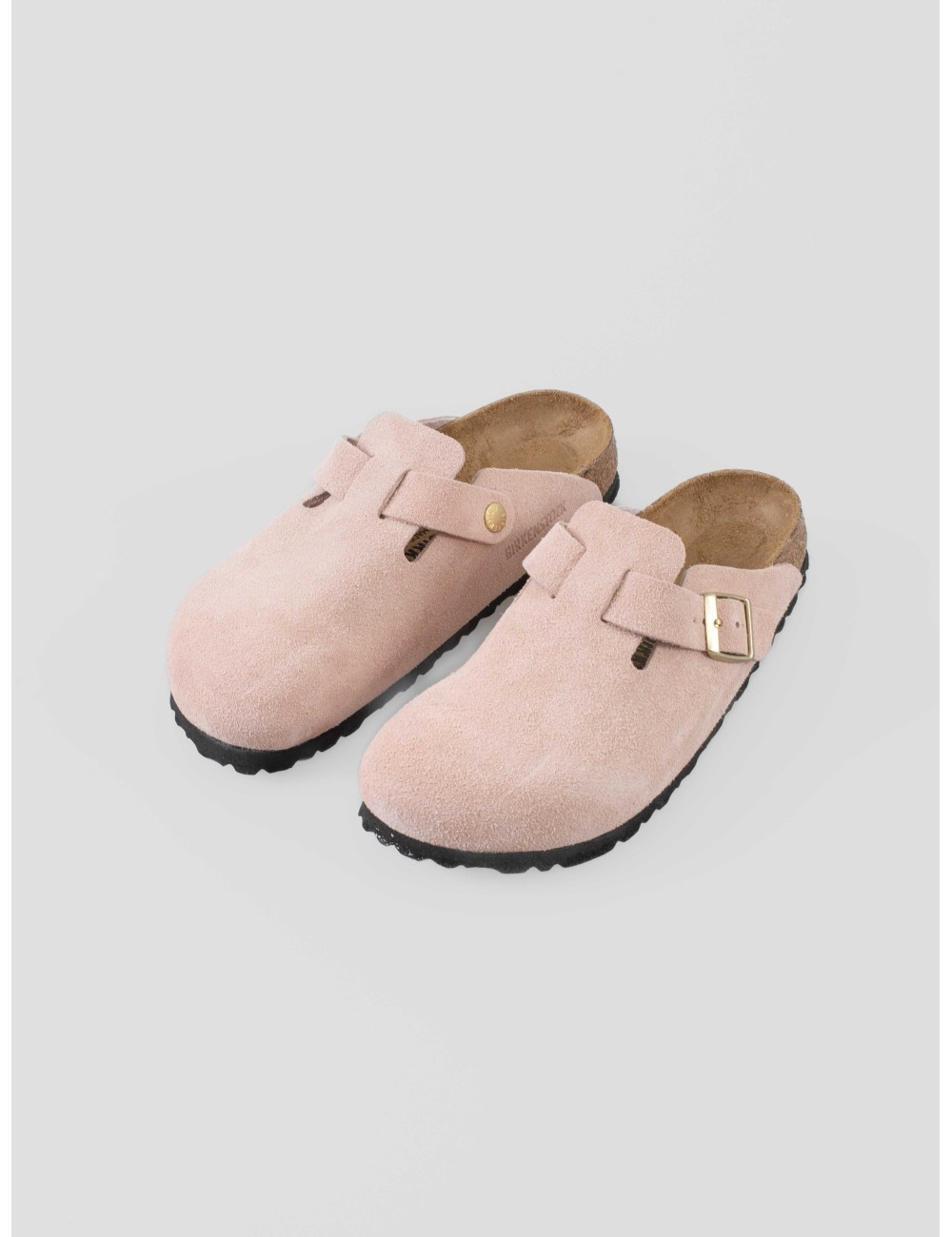 Zueco Boston Suede Light Rose Birkenstock mujer - MARFRANC Zueco Boston Suede Light Rose Birkenstock mujer - MARFRANC
