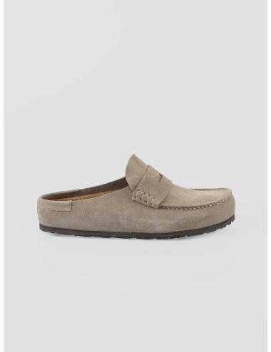 Mocasín hombre Naples Wrapped taupe BIRKENSTOCK cuero - MARFRANC