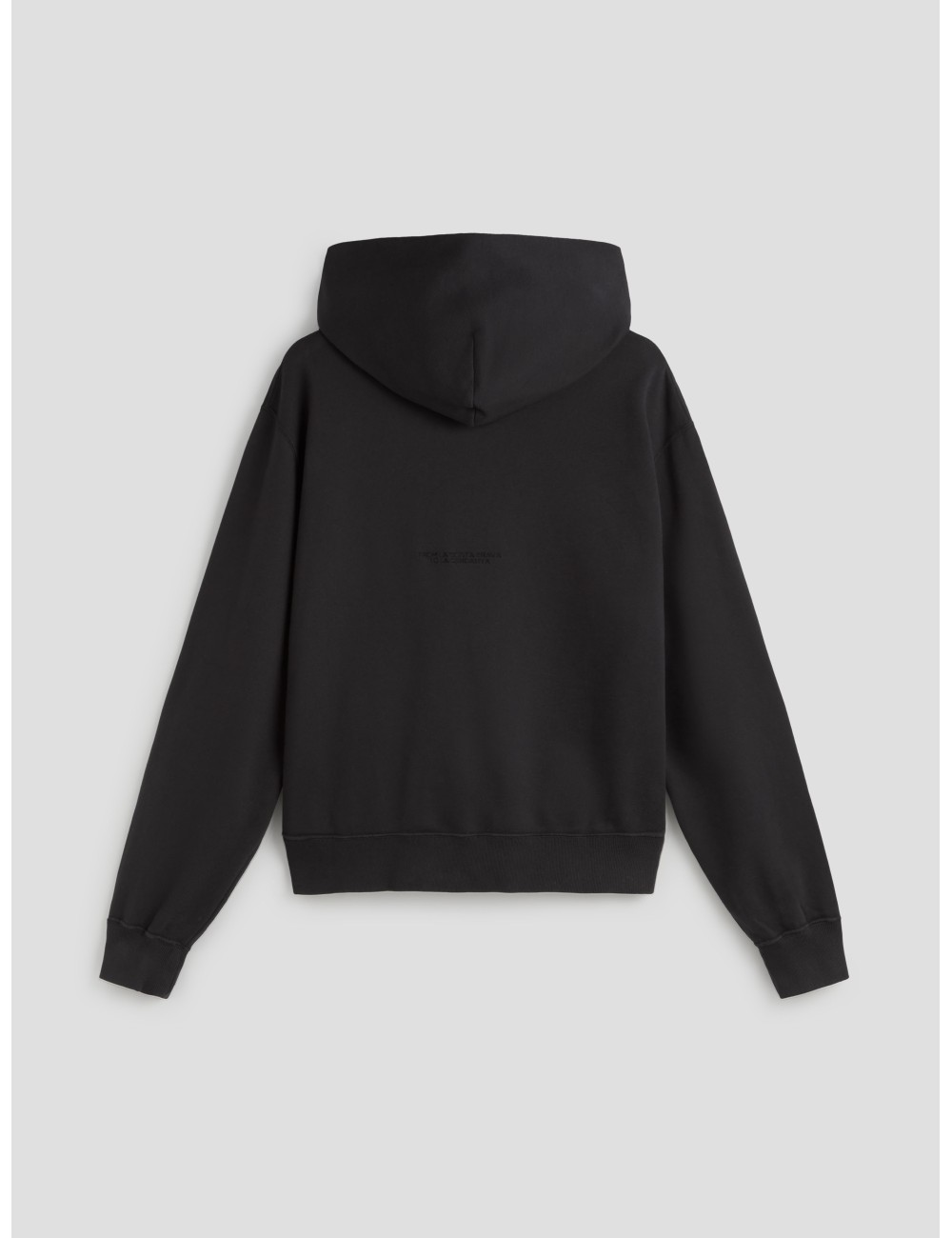 La sudadera LOGO HOODIE de Les Héritiers en un negro Caviar - MARFRANC La sudadera LOGO HOODIE de Les Héritiers en un negro Caviar - MARFRANC