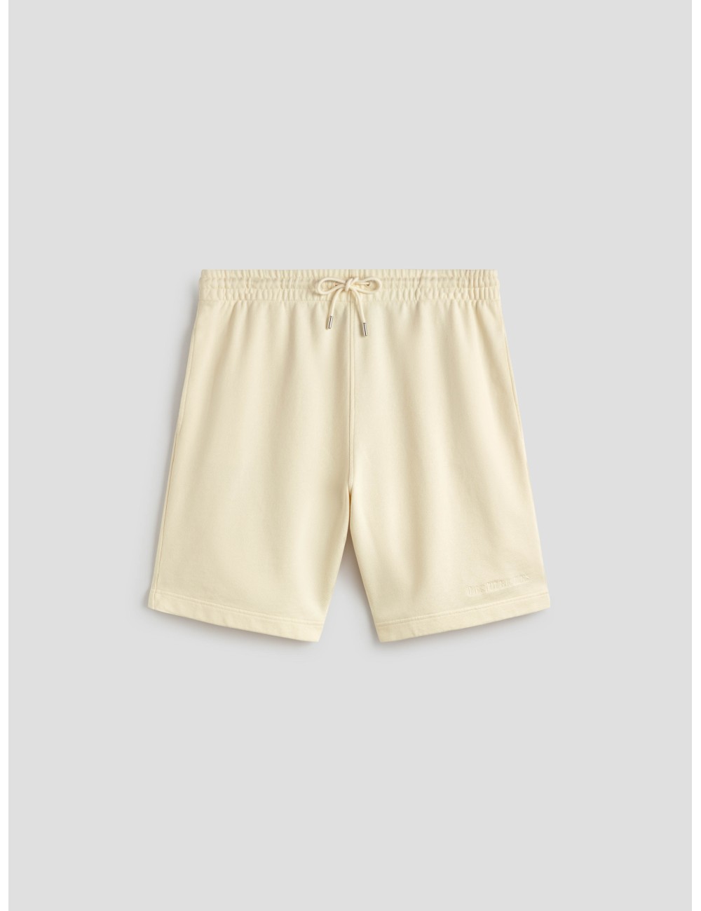 Los LOGO SHORT de Les Héritiers en un suave White Vintage - MARFRANC Los LOGO SHORT de Les Héritiers en un suave White Vintage - MARFRANC