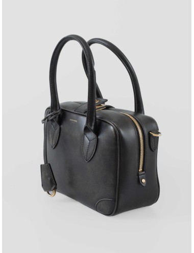 Bolso Vita Bag Golden Goose negro de cuero vintage para mujer - MARFRANC