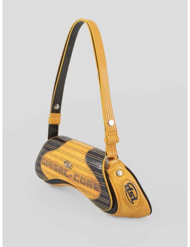 Bolso Diesel Play Crossbody amarillo para mujer - MARFRANC
