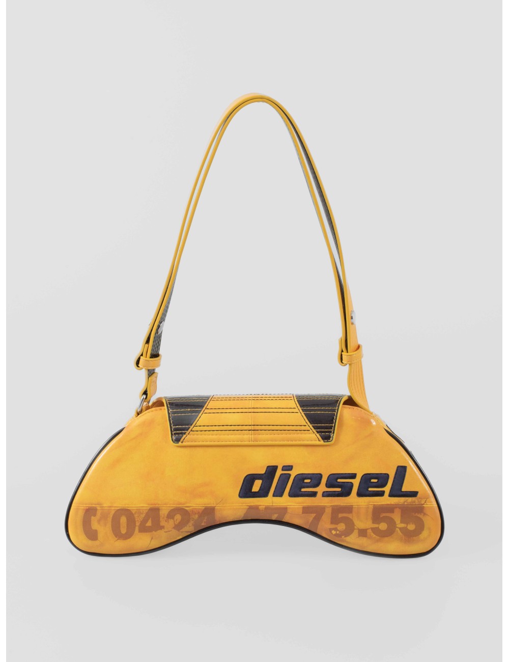 Bolso Diesel Play Crossbody amarillo para mujer - MARFRANC Bolso Diesel Play Crossbody amarillo para mujer - MARFRANC