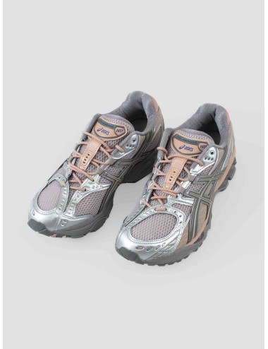 Zapatilla de running GEL-NIMBUS 10.1 ASICS en plateado/rosa para mujer, con tecnología GEL y suela duradera. - MARFRANC
