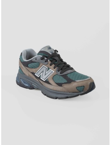 Zapatillas NEW BALANCE AGY marrón verde hombre suela ABZORB - MARFRANC