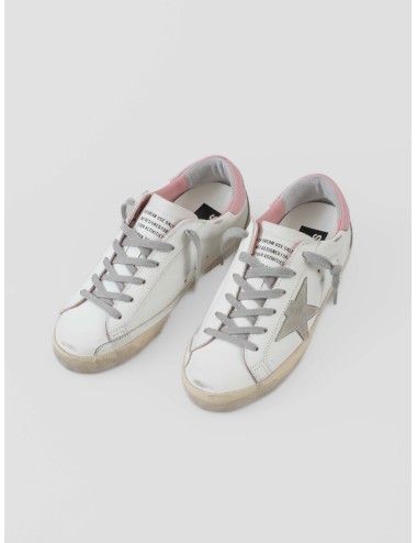 zapatillas golden goose super-star blancas rosa mujer - MARFRANC