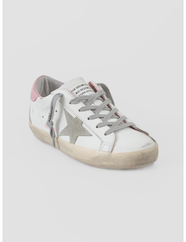 zapatillas golden goose super-star blancas rosa mujer - MARFRANC