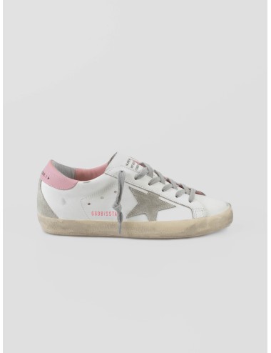 zapatillas golden goose super-star blancas rosa mujer - MARFRANC