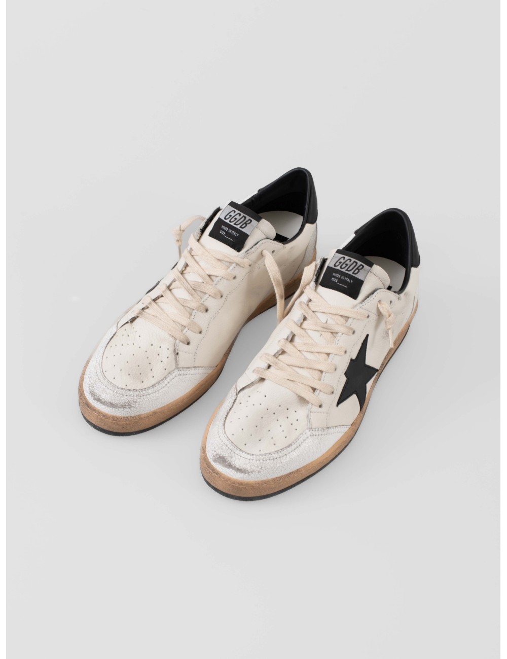Zapatillas Golden Goose Ball Star blancas y negras para hombre - MARFRANC Zapatillas Golden Goose Ball Star blancas y negras para hombre - MARFRANC
