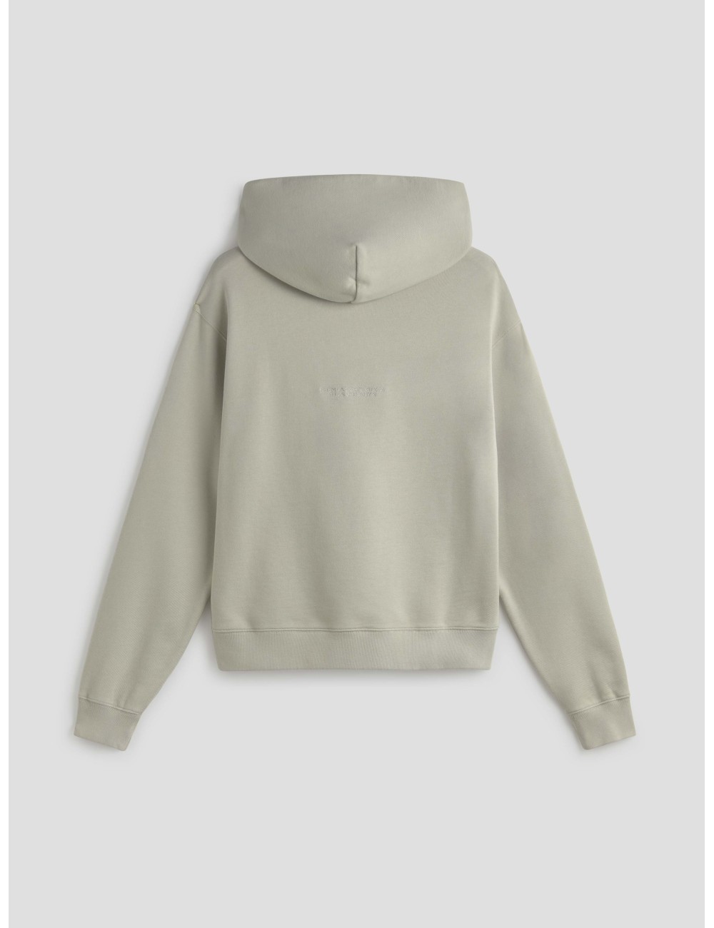 La LOGO HOODIE sudadera esencial que eleva lo básico con un logo bordado al tono en el pecho - Les Héritiers