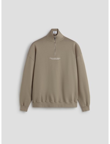 NEW ROOTS QUARTER ZIP - Sudadera con corte regular y detalles como la cremallera con tirador Les Héritiers