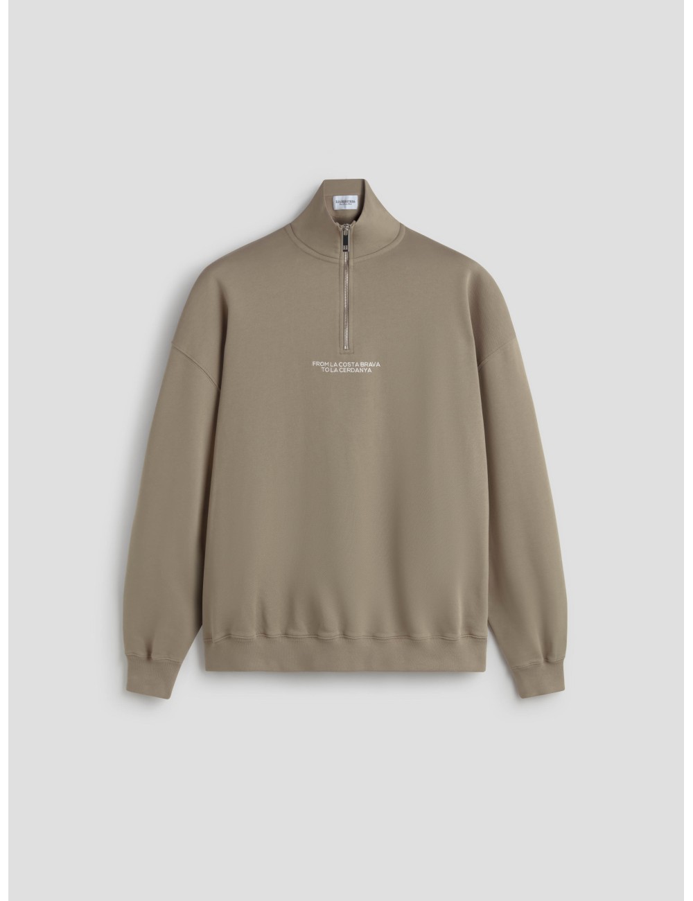 NEW ROOTS QUARTER ZIP - Sudadera con corte regular y detalles como la cremallera con tirador Les Héritiers NEW ROOTS QUARTER ZIP - Sudadera con corte regular y detalles como la cremallera con tirador Les Héritiers