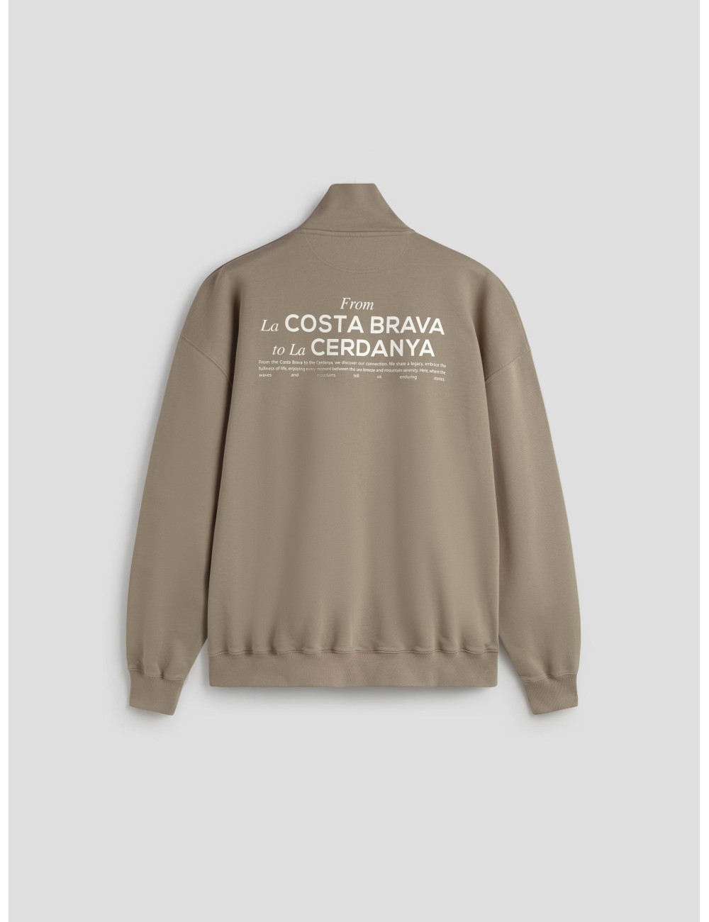 NEW ROOTS QUARTER ZIP - Sudadera con corte regular y detalles como la cremallera con tirador Les Héritiers NEW ROOTS QUARTER ZIP - Sudadera con corte regular y detalles como la cremallera con tirador Les Héritiers