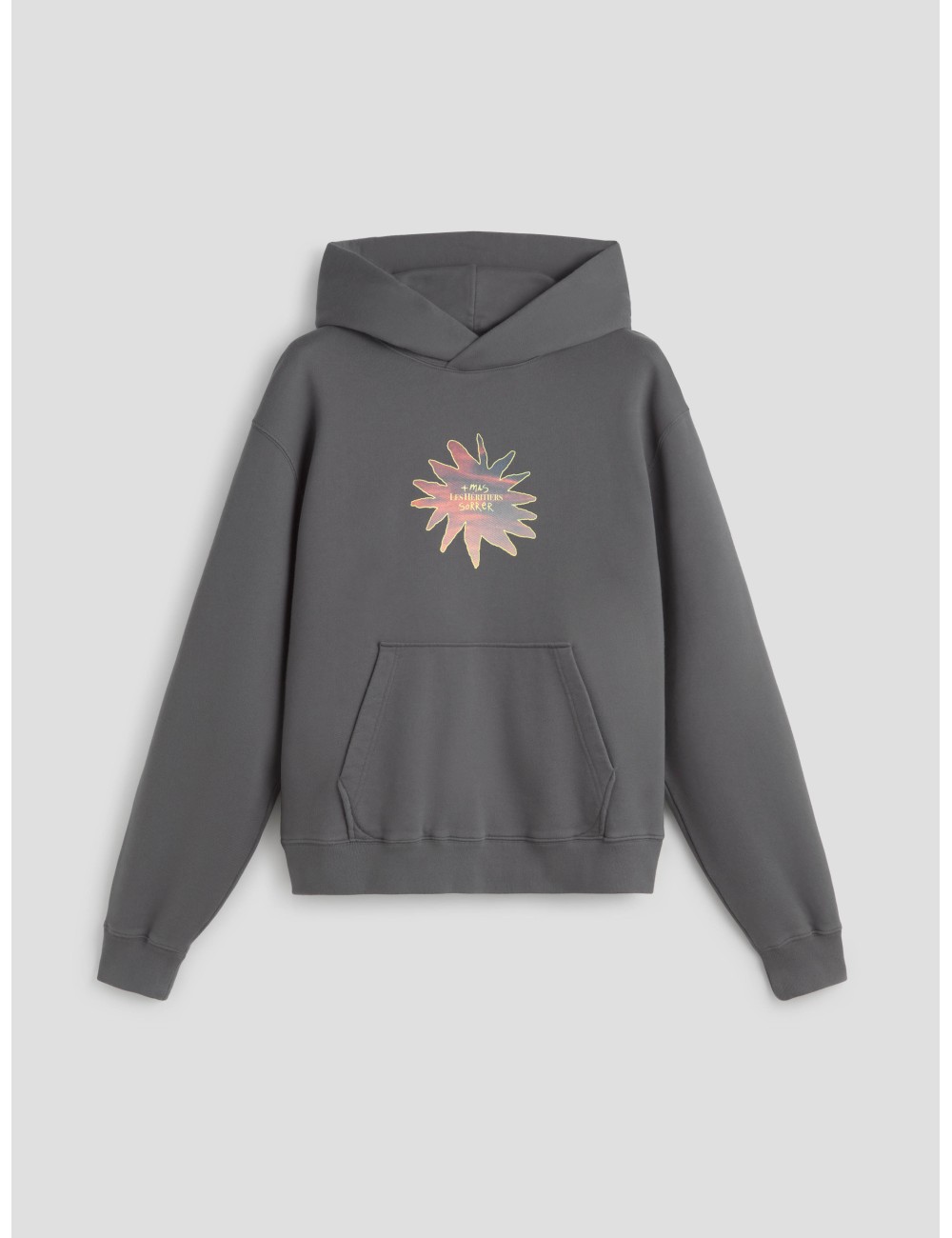 sunset hoodie, noches en MAS SORRER cuando la energía sigue viva. En color anthracite Les Héritiers sunset hoodie, noches en MAS SORRER cuando la energía sigue viva. En color anthracite Les Héritiers
