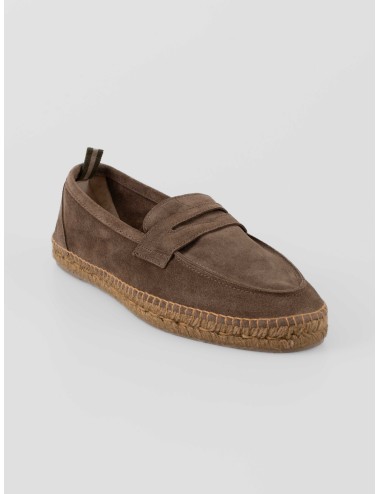 alpargata hombre cuero topo castaner nacho t186 - MARFRANC