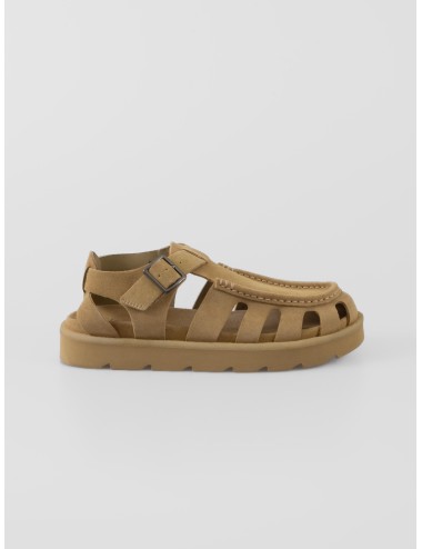 Mocasín MEARE BUCKLE en ante de arce oscuro de CLARKS ORIGINALS para hombre - MARFRANC