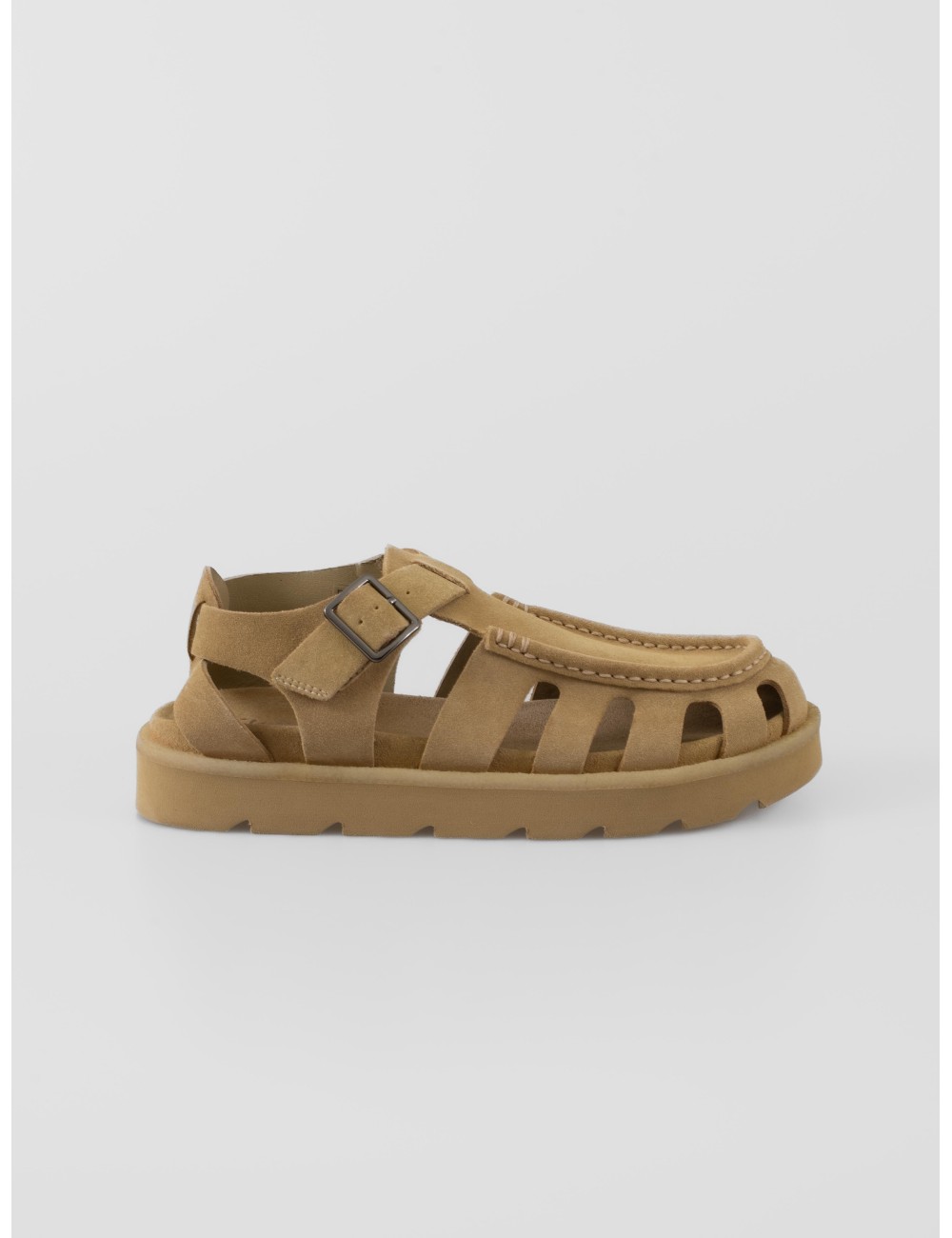 Mocasín MEARE BUCKLE en ante de arce oscuro de CLARKS ORIGINALS para hombre - MARFRANC Mocasín MEARE BUCKLE en ante de arce oscuro de CLARKS ORIGINALS para hombre - MARFRANC
