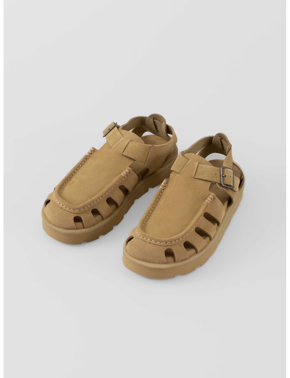Mocasín MEARE BUCKLE en ante de arce oscuro de CLARKS ORIGINALS para hombre - MARFRANC Mocasín MEARE BUCKLE en ante de arce oscuro de CLARKS ORIGINALS para hombre - MARFRANC
