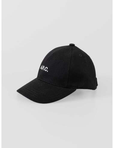 gorra negra CHARLIE A.P.C. hombre algodón - MARFRANC