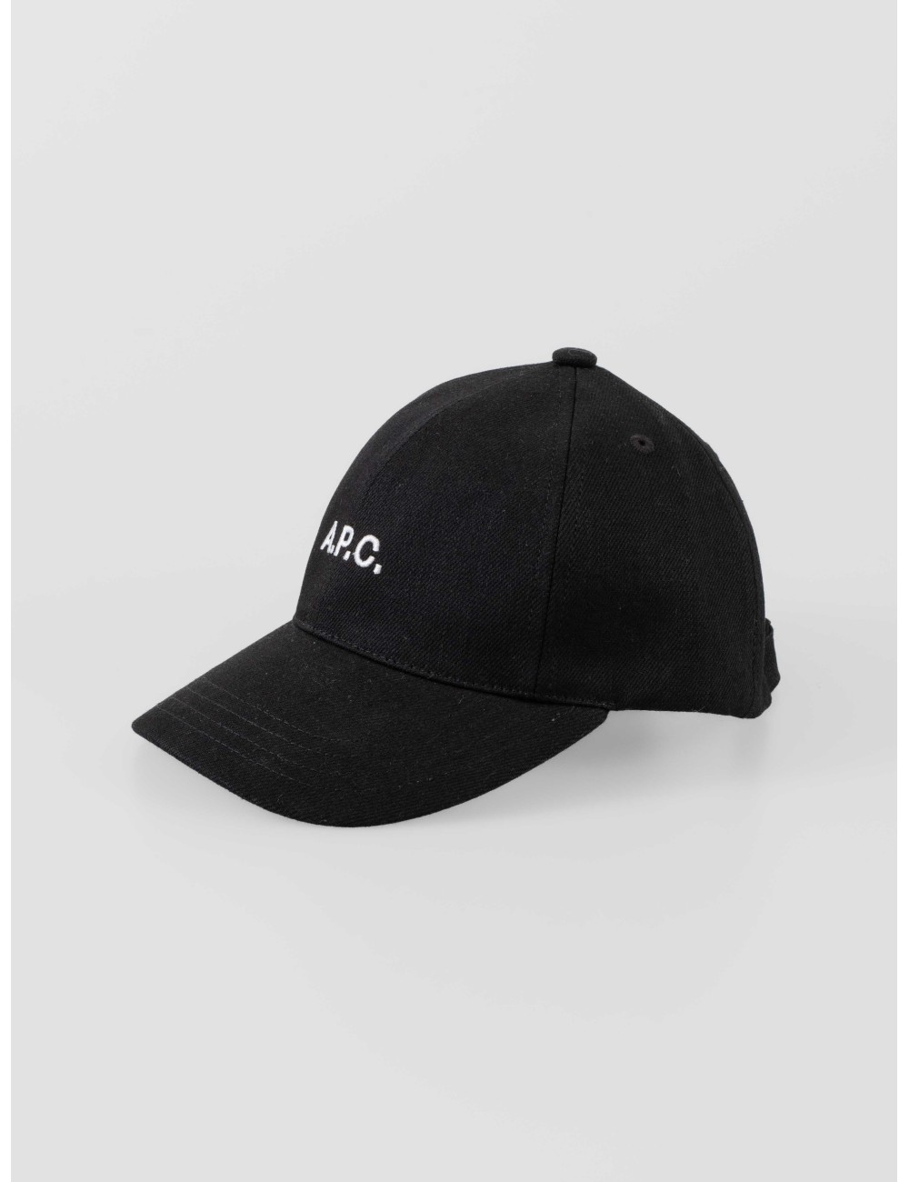 gorra negra CHARLIE A.P.C. hombre algodón - MARFRANC