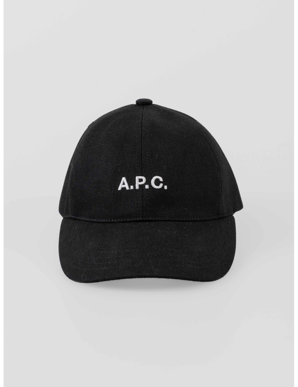 gorra negra CHARLIE A.P.C. hombre algodón - MARFRANC