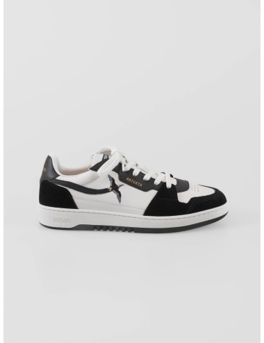 Dice Lo Bee Bird sneaker Axel Arigato blanco negro cuero bordado abeja hombre - MARFRANC