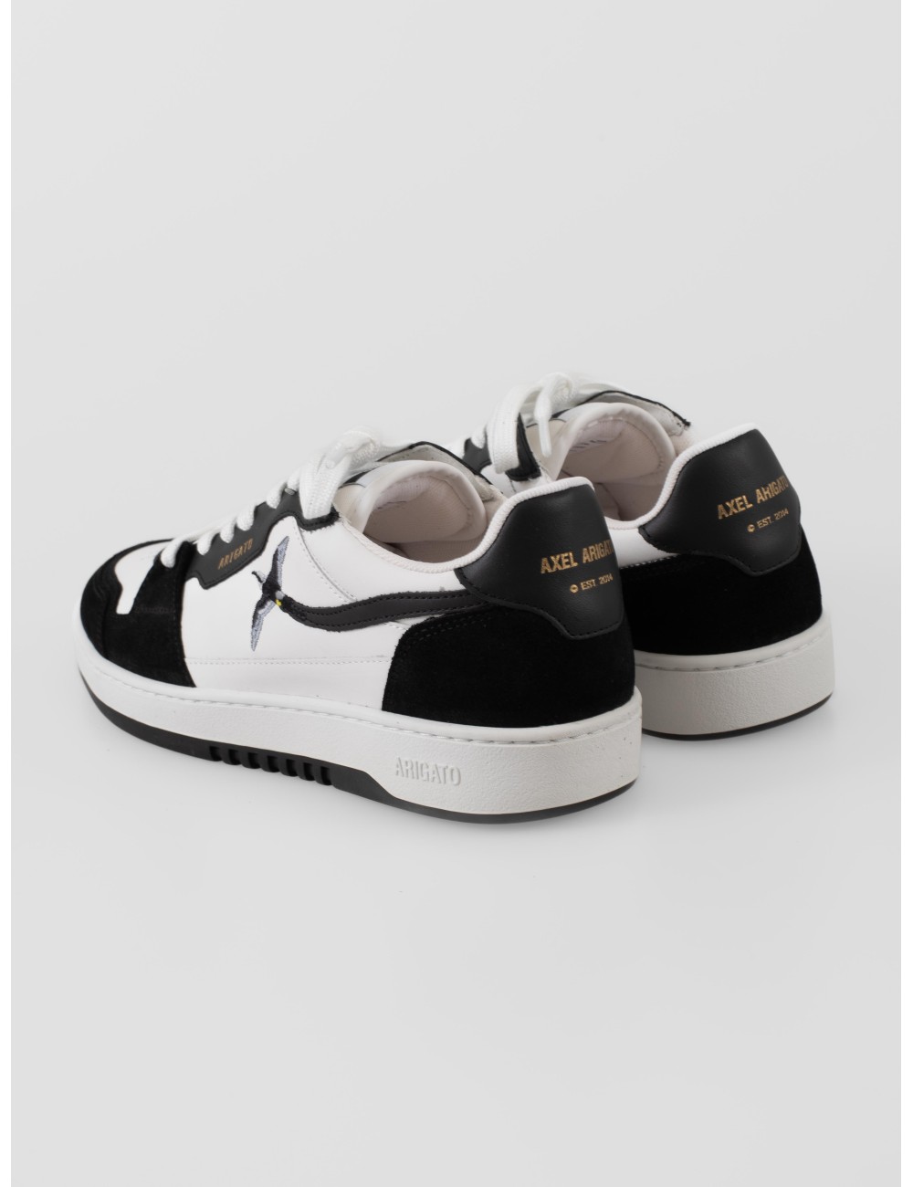 Dice Lo Bee Bird sneaker Axel Arigato blanco negro cuero bordado abeja hombre - MARFRANC Dice Lo Bee Bird sneaker Axel Arigato blanco negro cuero bordado abeja hombre - MARFRANC