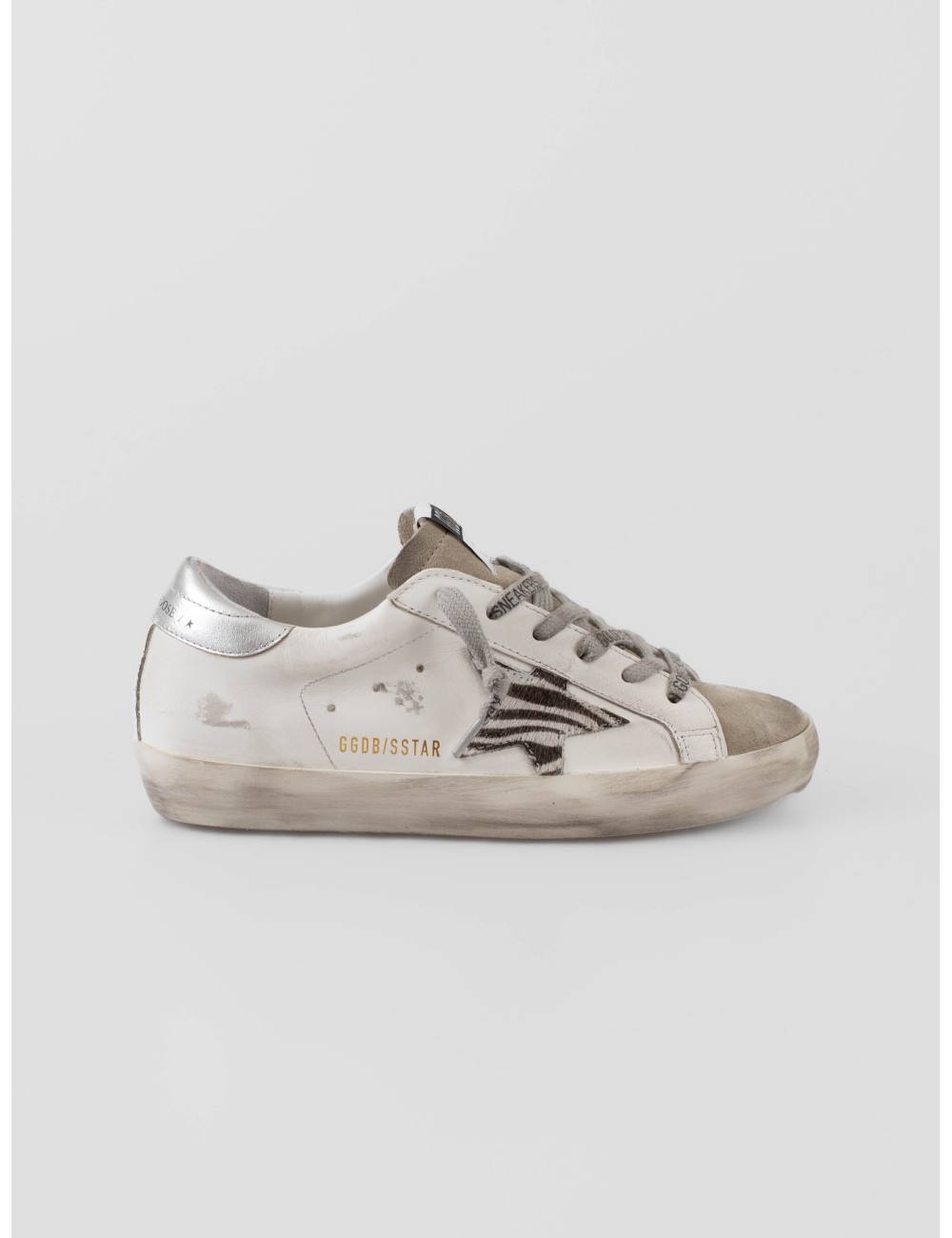 Zapatillas Golden Goose mujer blanco zebra con estrella animal print - MARFRANC Zapatillas Golden Goose mujer blanco zebra con estrella animal print - MARFRANC
