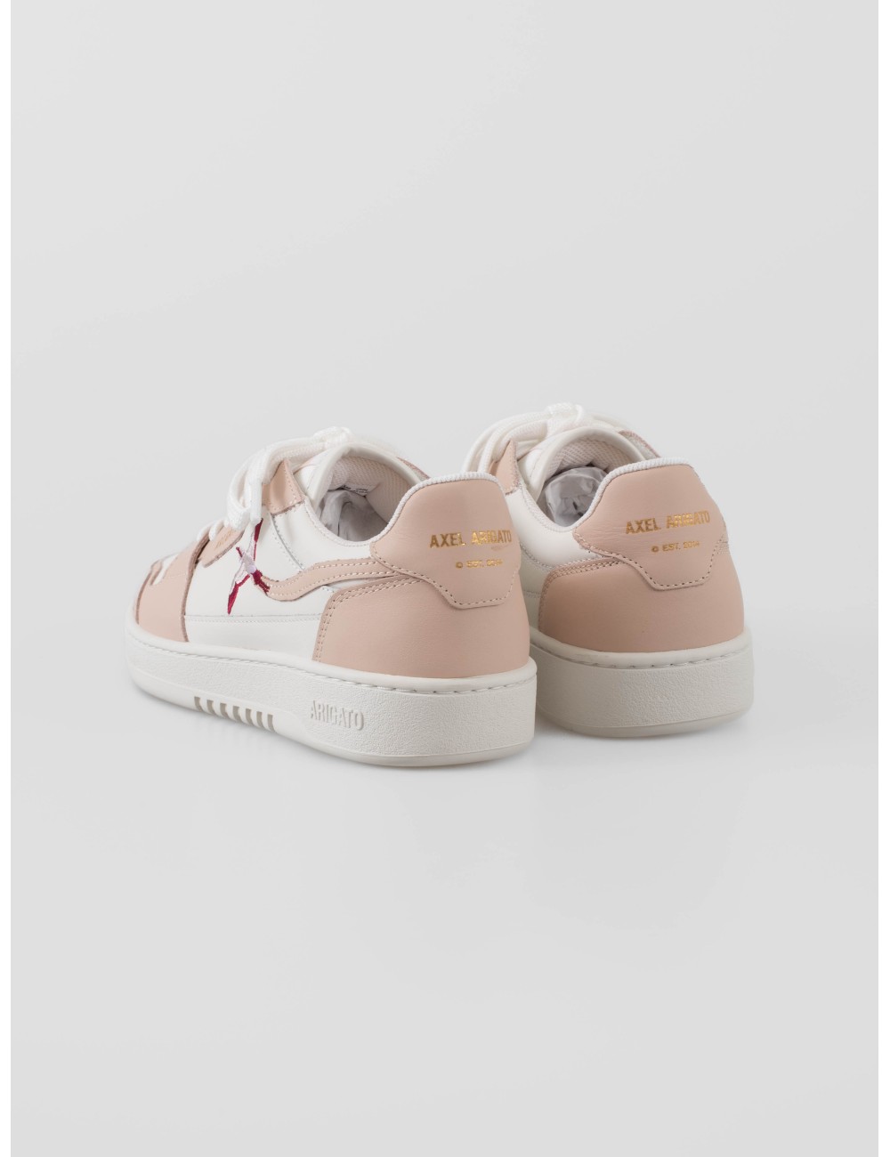 zapatillas blancas rosa mujer AXEL ARIGATO con bordado de abeja - MARFRANC zapatillas blancas rosa mujer AXEL ARIGATO con bordado de abeja - MARFRANC