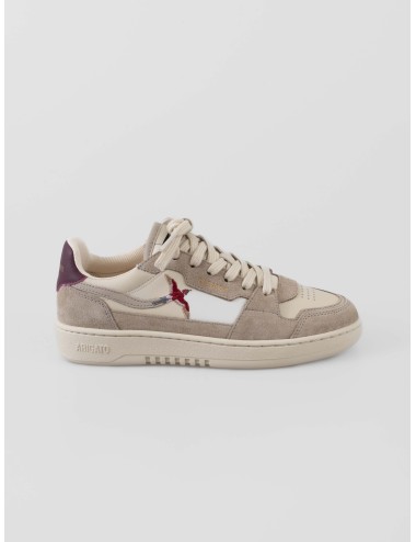 zapatillas beige y morado mujer AXEL ARIGATO con bordado de abeja - MARFRANC