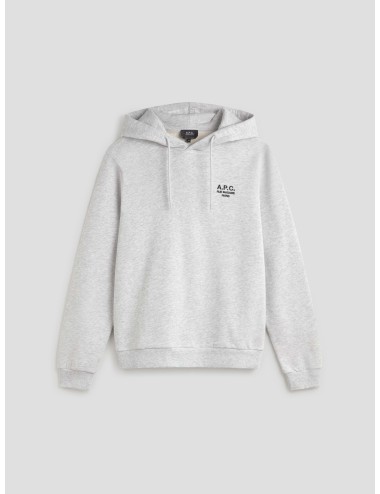 Sudadera con capucha gris A.P.C. mujer estilo minimalista - MARFRANC