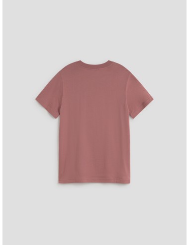 camiseta apc hombre old pink algodón logotipo bordado - MARFRANC