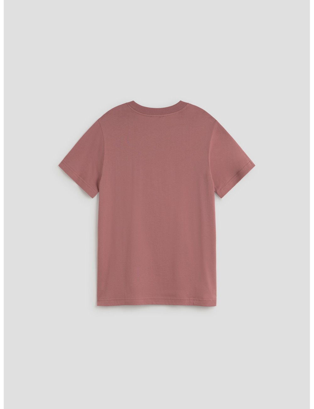 camiseta apc hombre old pink algodón logotipo bordado - MARFRANC