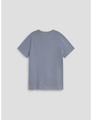camiseta A.P.C. azul gris hombre algodón orgánico - MARFRANC