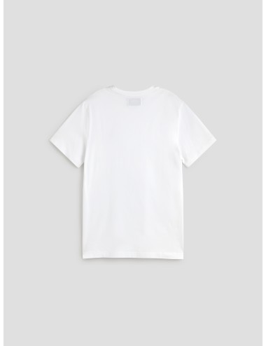 camiseta blanca hombre golden goose regular golden algodón - MARFRANC