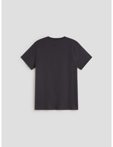 Camiseta GANNI negra con plátanos estampados para mujer - MARFRANC