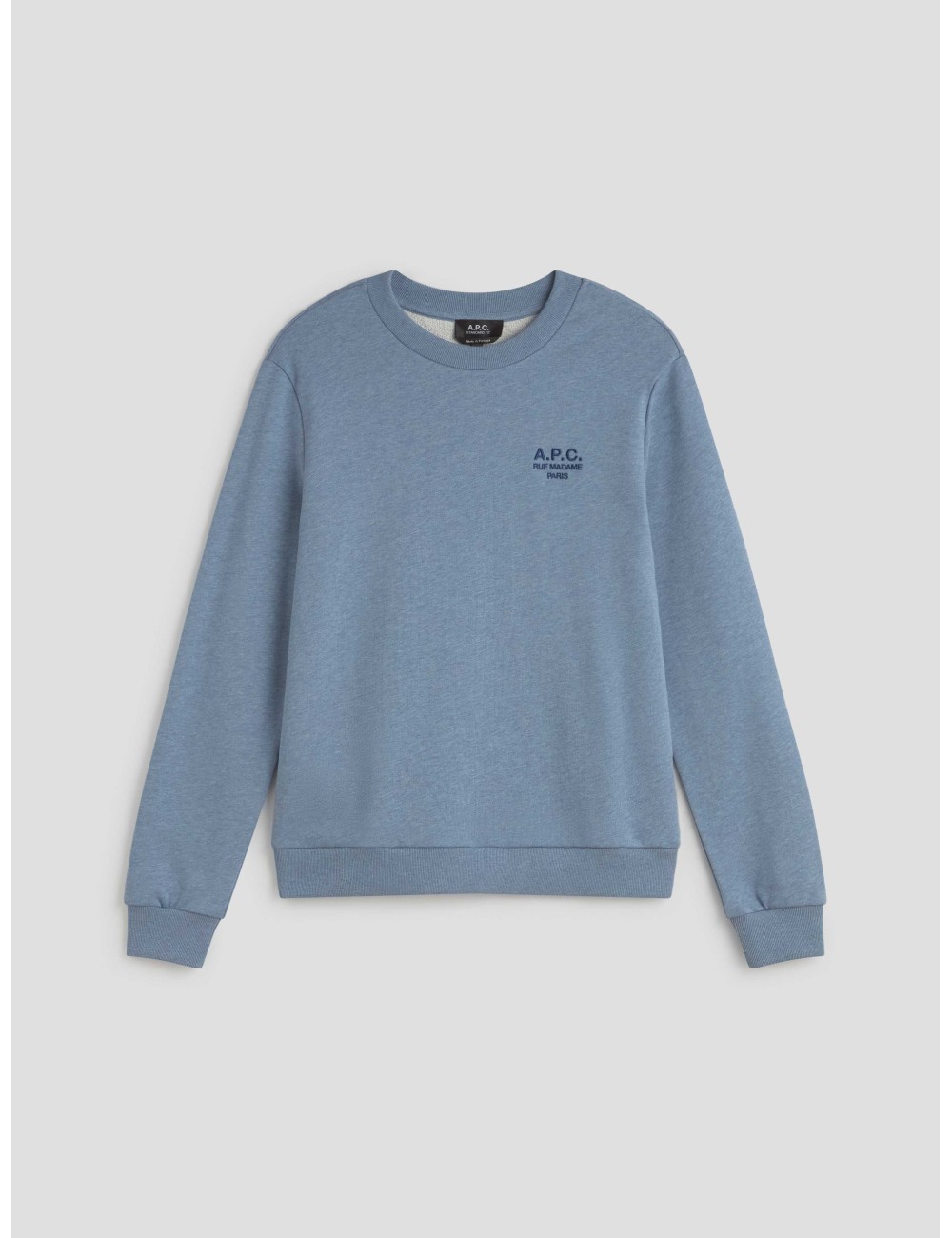 Jersey A.P.C. azul mujer Bleu Gris, 99% algodón, elegante y cómodo - MARFRANC