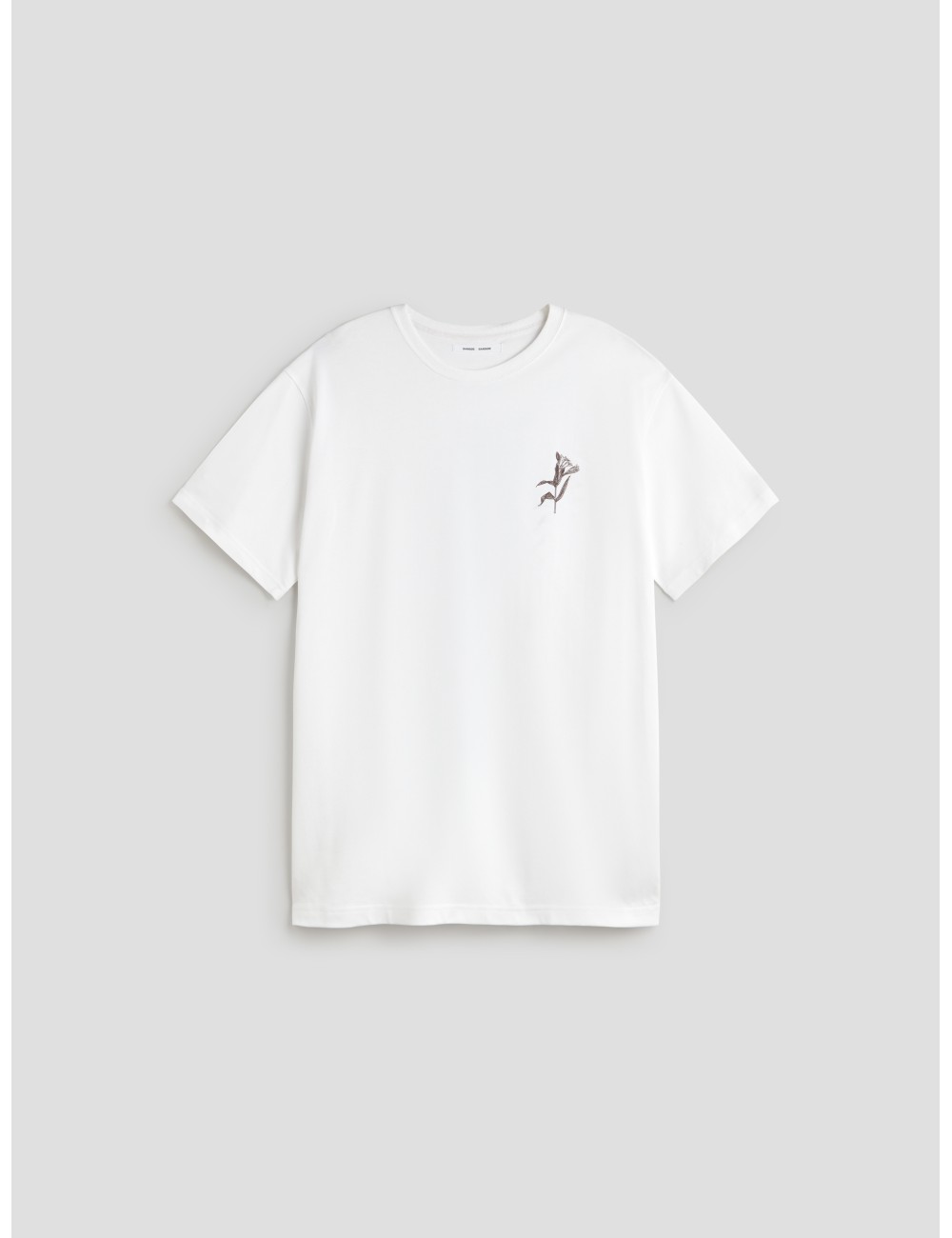 Camiseta blanca hombre SAMSØE SAMSØE con estampado gráfico - MARFRANC