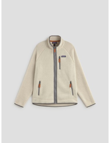 Chaqueta polar Patagonia hombre Retro color Off White - MARFRANC
